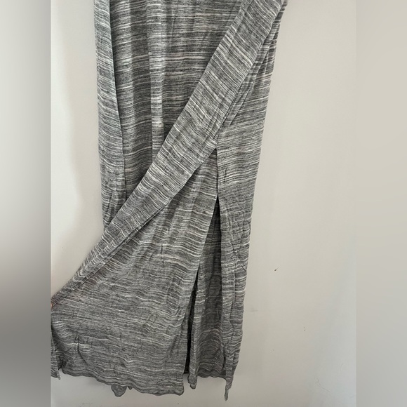 Garage Leg Slit Heathered Grey Skirt - 9/10 Condition - Picture 2 of 2
